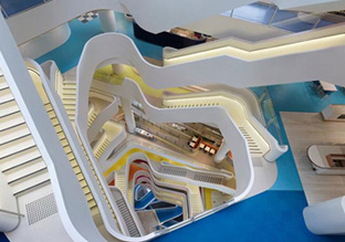 健康彩虹梯 澳洲健康保险运营商Medibank总部大楼设计欣赏