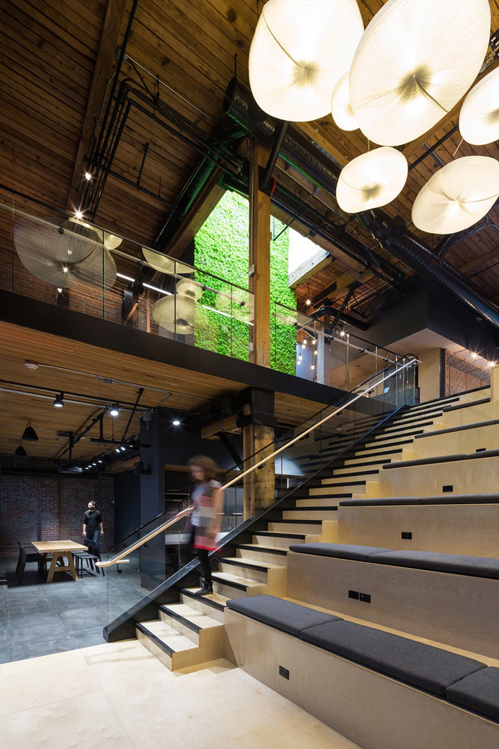 砖木情缘 科技公司Slack温哥华总部设计欣赏