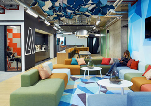 创意飞扬 Adobe伦敦新总部设计欣赏
