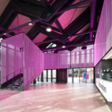 粉紫诱惑 虚拟与现实演绎econocom米兰办公空间