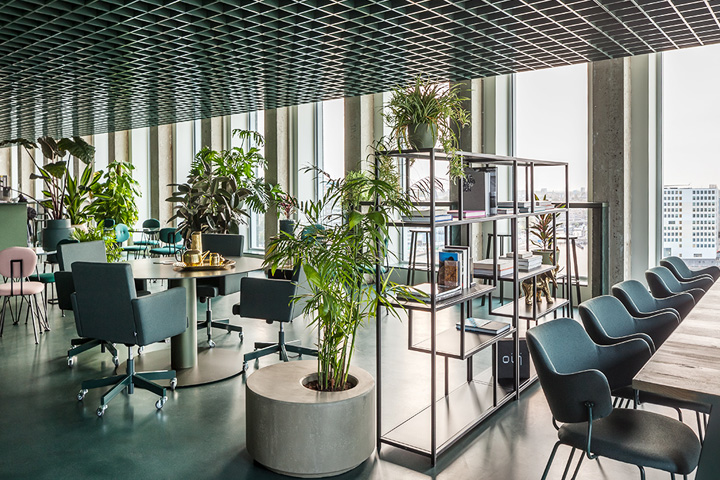 空间的双重性 索尼音乐阿姆斯特丹总部办公设计欣赏