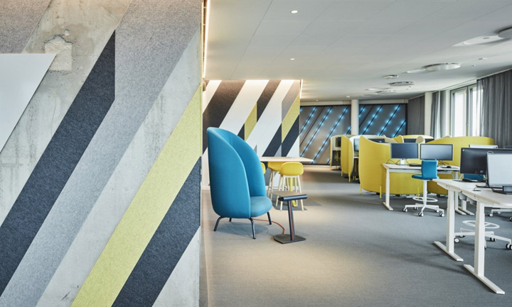 飞跃长虹 全球移动运营商Tre斯德哥尔摩总部办公室设计欣赏