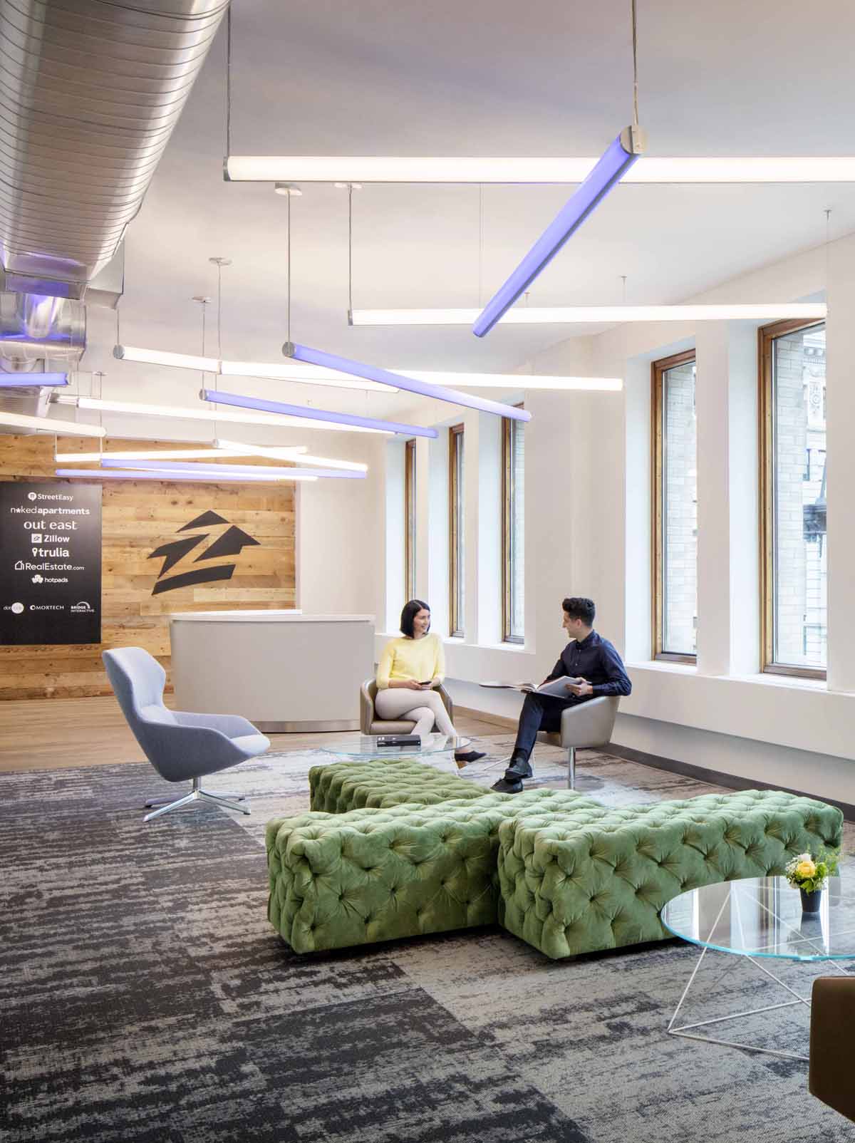 图形空间 美国房产信息平台Zillow Group纽约办公扩张设计欣赏