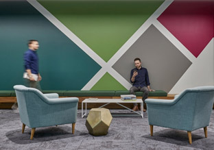 色彩几何空间 思科Meraki旧金山总部扩张设计欣赏