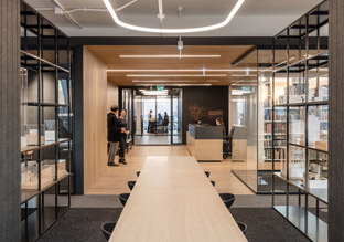 木与灰的演绎 加拿大KPMB建筑师事务所多伦多办公设计欣赏