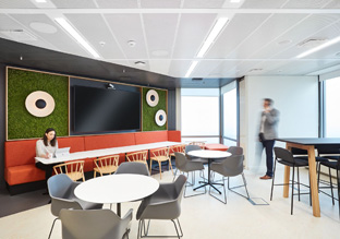 橙色摩登 资产管理公司阿姆斯特丹办公改造设计欣赏