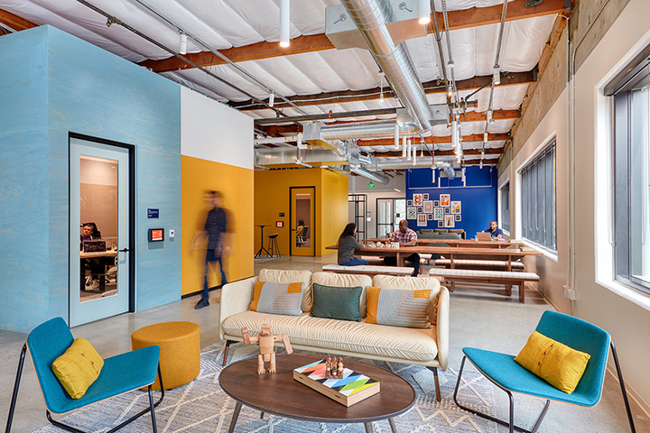 青春飞扬 软件公司Atlassian加州山景城办公扩张设计欣赏