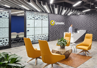 橙黄悠蓝 软件巨头Symantec赛门铁克多伦多办公设计欣赏