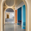 万花筒发光拱廊 Autodesk波士顿总部扩张设计惊艳了视觉