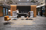 渣打银行香港观塘办公 办公地毯