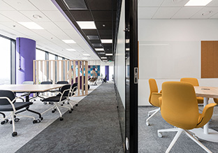 DXC Technology华沙办公设计：与工作形态相契合的工作环境