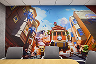 ��Ϸ��˾Supercell�ɽ�ɽ�ܲ��칫 ����ǽ��ͼ��