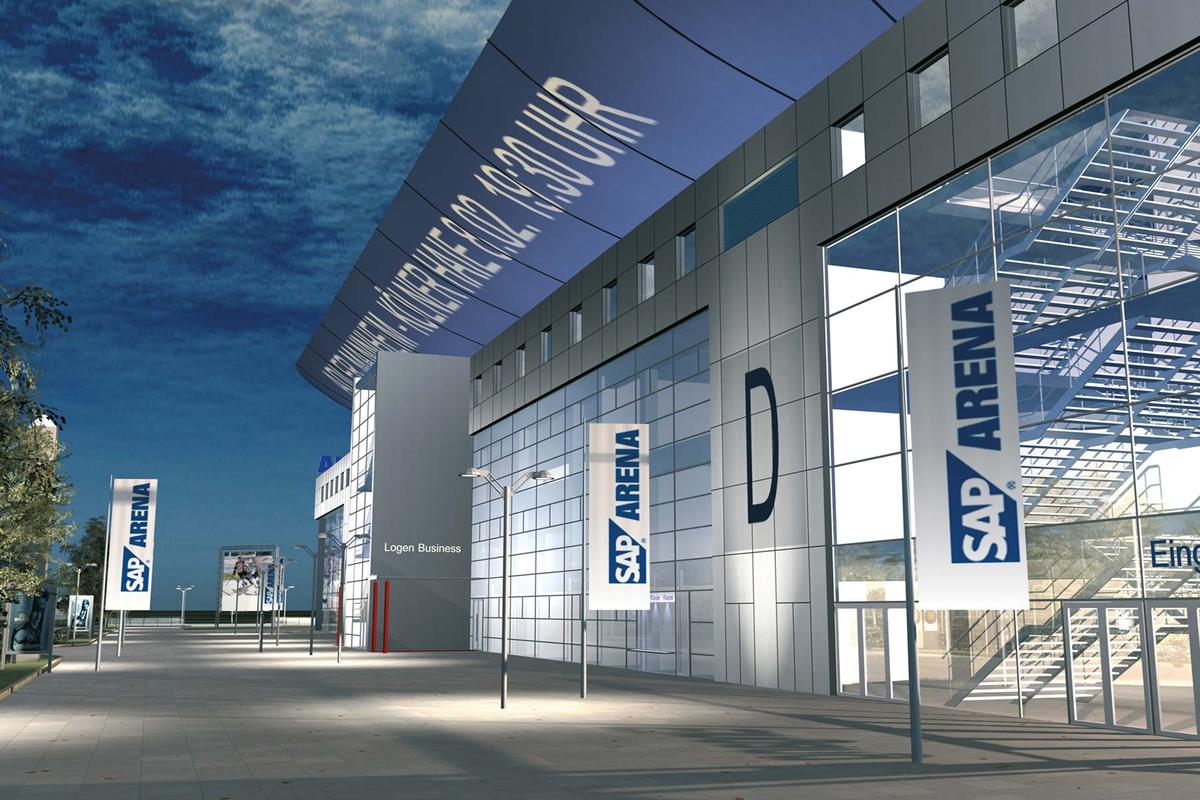 �¹�SAP Arena����Ӵ�����������Ƽ����ڵĿռ�����