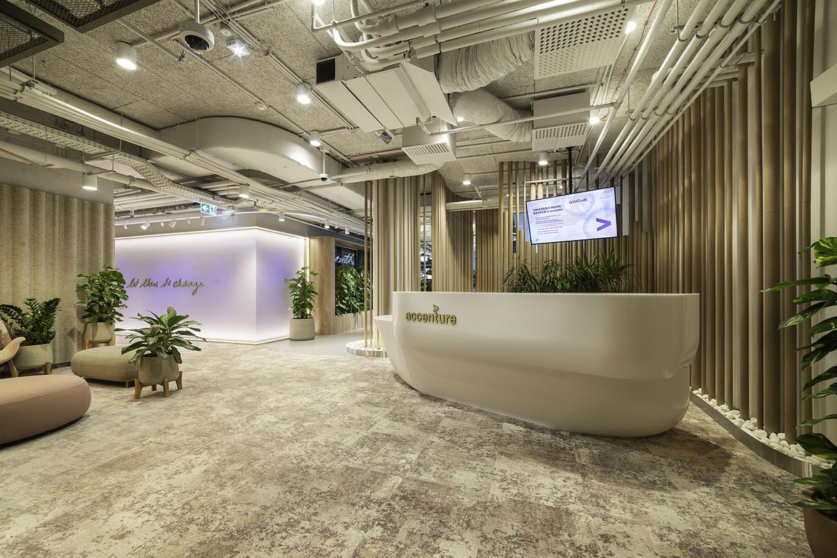 Accenture������˹�ܲ�����Χ��Ȱ칫��ƾ�������пռ�