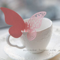 蕾丝蝴蝶结咖啡杯
